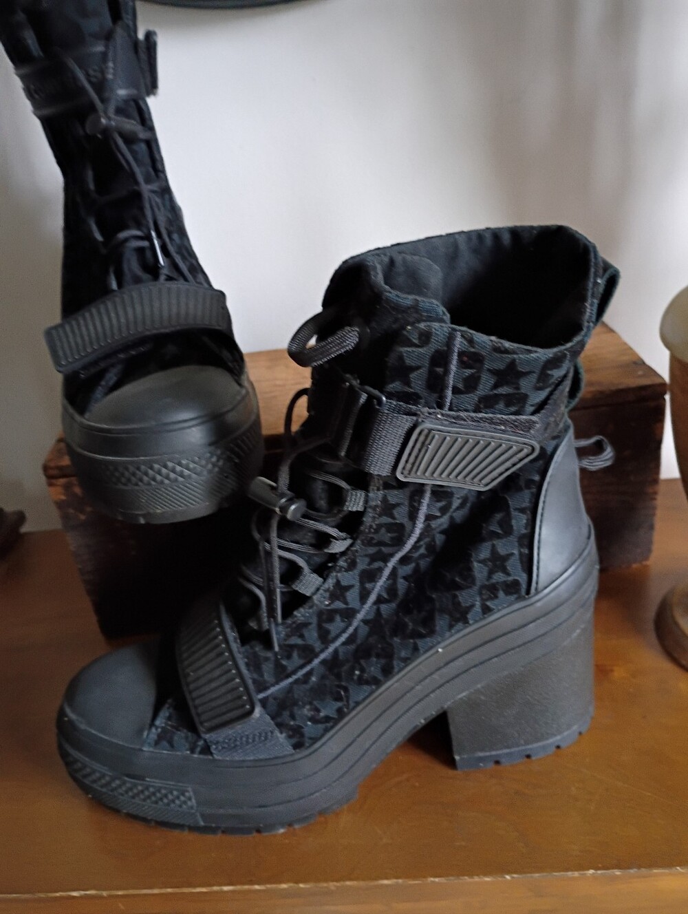 Converse Chuck Taylor All Star High Heel Sneaker - Picture 4 of 10